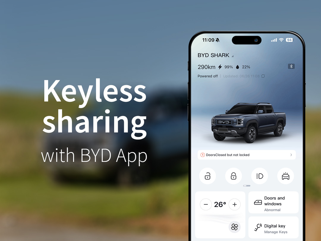 BYD Keyless Sharing - BYD Nelson