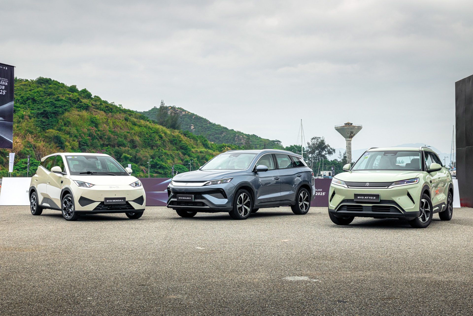 BYD new models Atto 1, Atto 2 and Sealion 5