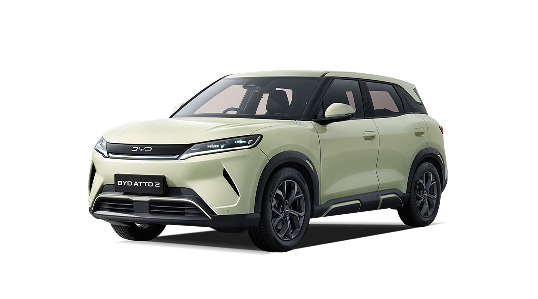 BYD Atto 2 clear cut background