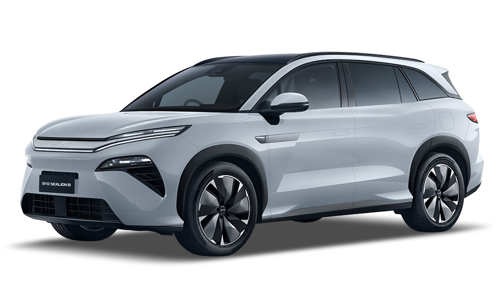 BYD Sealion 8 white no background