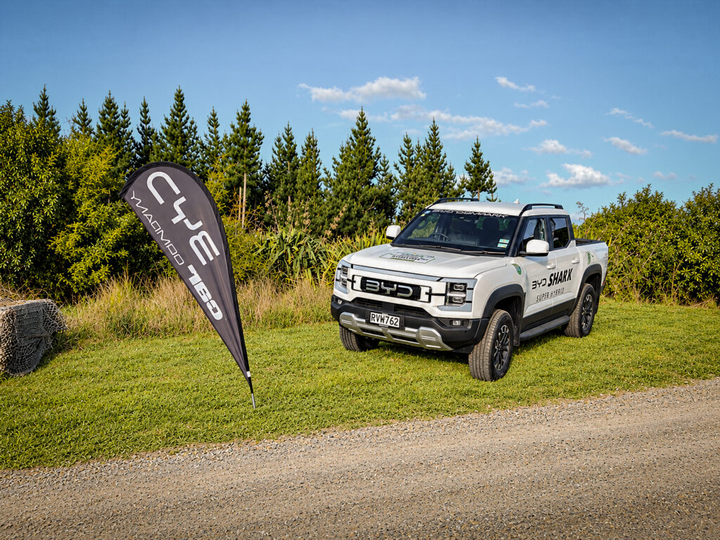 BYD Shark 6 at Moturoa Backyard Ultra