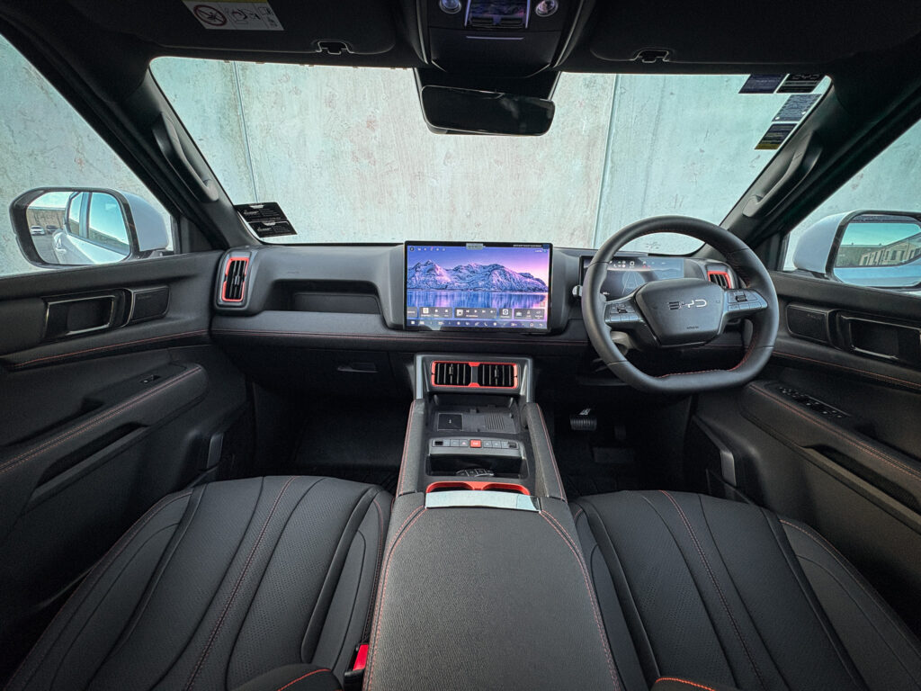 BYD Shark 6 Performance interior dash photo